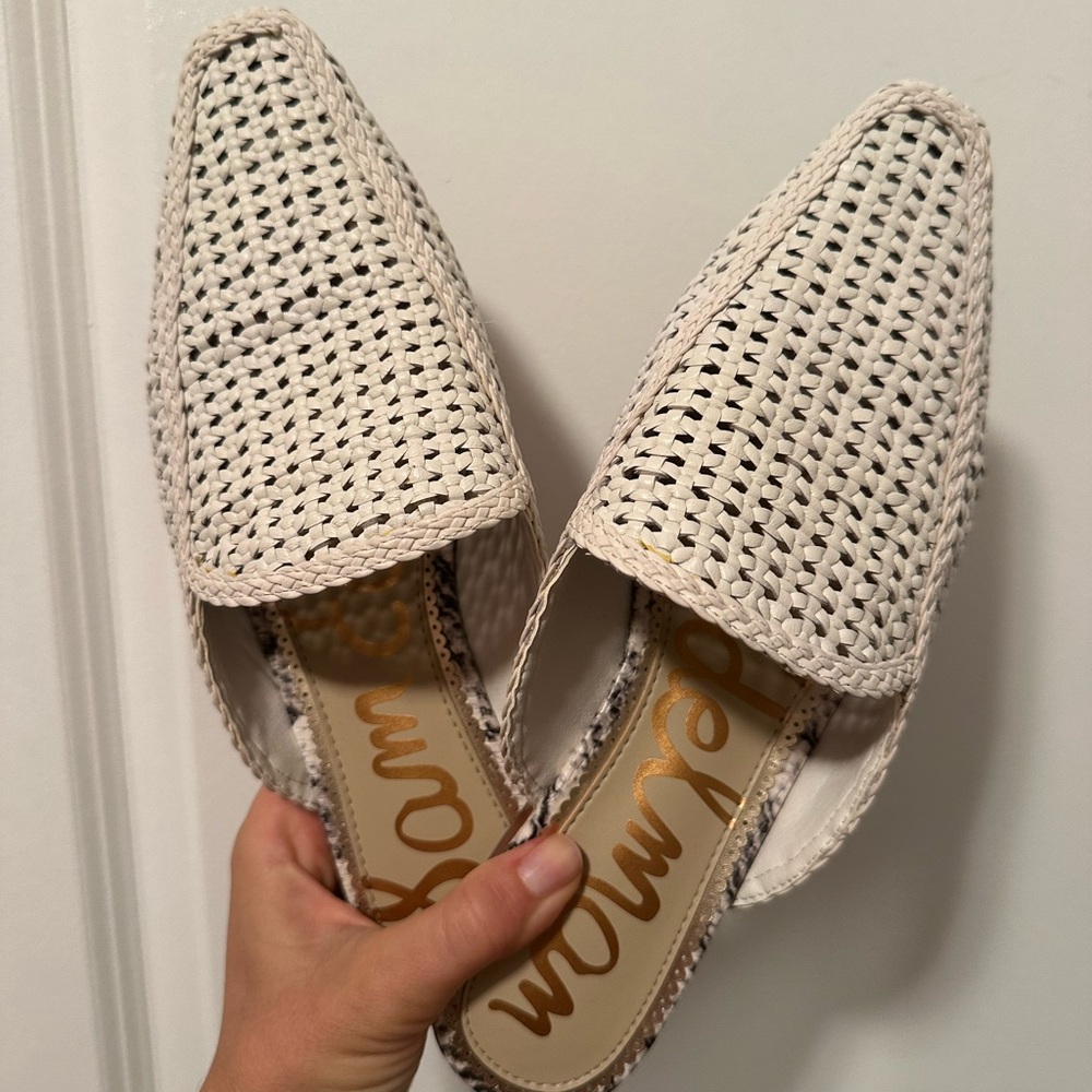 Sam Edelman Mule in white, size 39